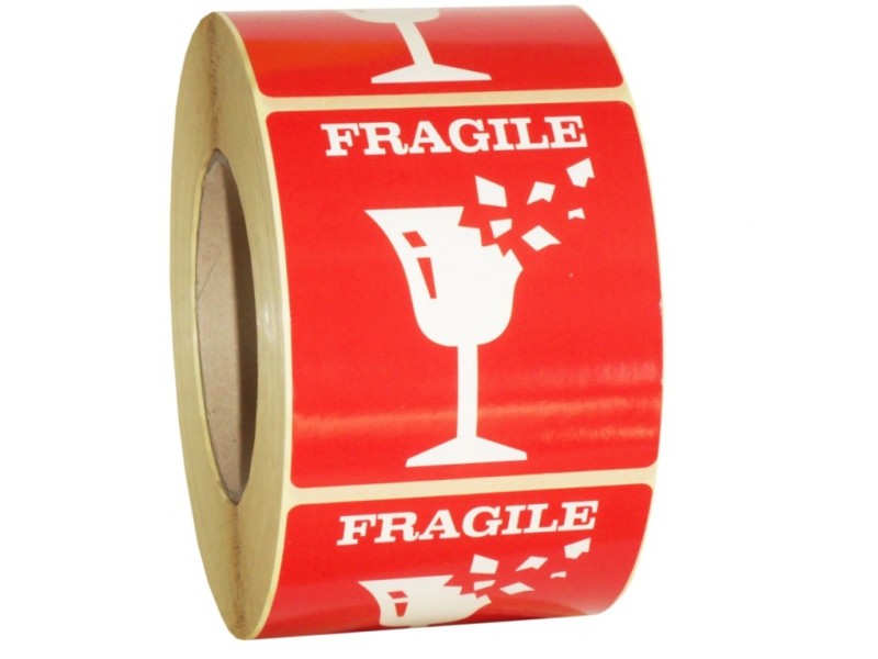 Etykiety FRAGILE 1000 szt.