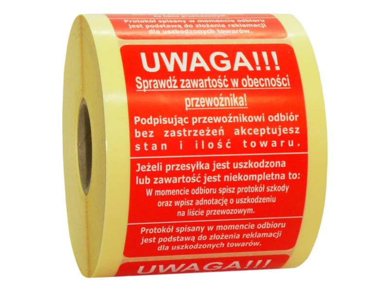 Etykiety GÓRA/DÓŁ STRZAŁKI 200 szt.