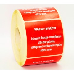 Etykiety GÓRA/DÓŁ STRZAŁKI 200 szt.